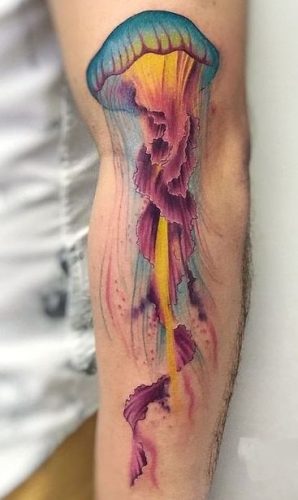 Discover Stunning Jellyfish Tattoo Designs for : Elegant, Colorful, and Bold Ideas for Your Next Ink