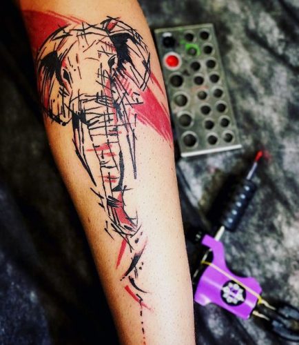 21 Elephant Tattoos on Forearm Ideas