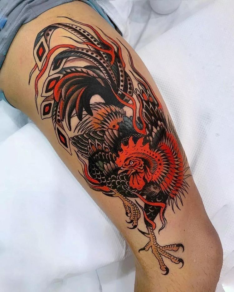 30 Rooster Tattoo Ideas: Bold Traditional and Modern Designs for Men and Women