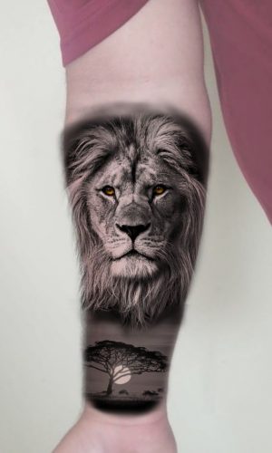 Realistic Lion Tattoo: 24 Lifelike and Breathtaking Designs