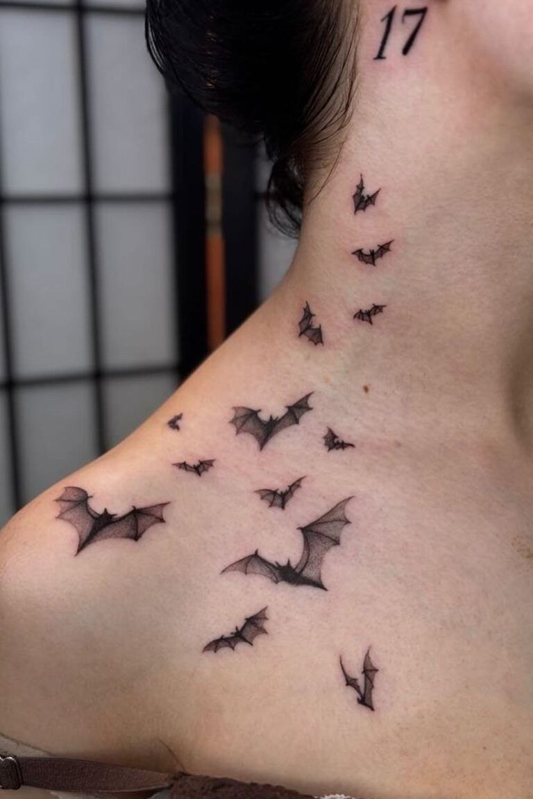 Halloween Tattoo 27 Ideas with Flash Art, Fine Line, Sleeve Designs and Glitter Concepts