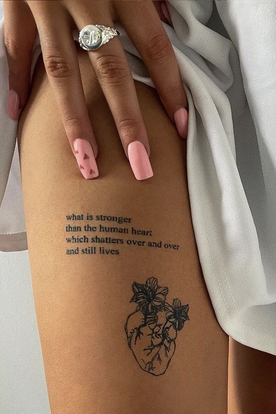 26 Tattoo Quotes for Women and Men About Strength, Life, and Meaningful Ideas