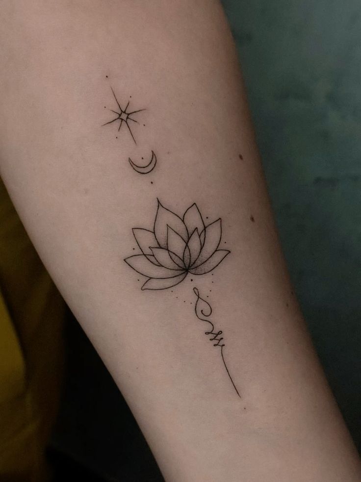 26 Unalome Tattoo Ideas with Lotus, Om and Spiritual Meaning Symbols