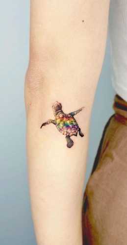 18 Small Turtle Tattoo Ideas