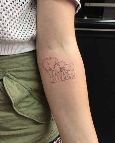 21 Elephant Tattoos on Forearm Ideas