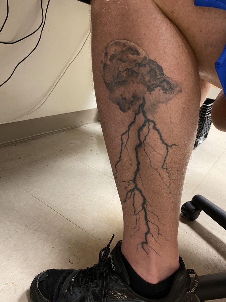 28 Lightning Tattoo Ideas for Men and Women: Arm, Shoulder, Chest, Hand, and Leg Designs