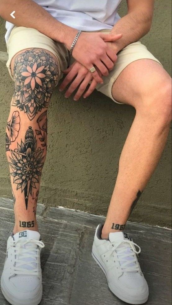27 Leg Sleeve Tattoo Ideas for Men & Women Feminine Designs to Inspire Your Next Ink