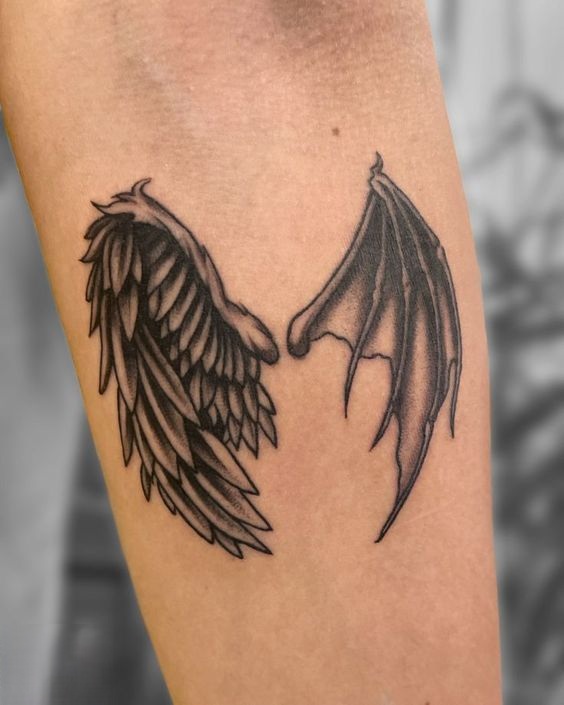 Wings Tattoo 28 Ideas: Stunning Angel, Phoenix, Icarus, Back, Arm & Chest Designs
