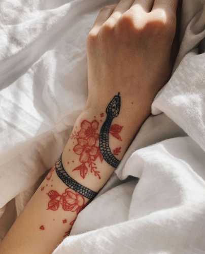 16 Snake Tattoos Wrapped Around Arm Inspiration