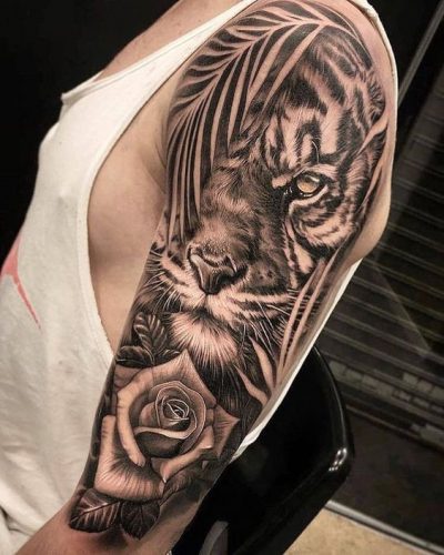 25 Tiger Tattoo on Arm Ideas
