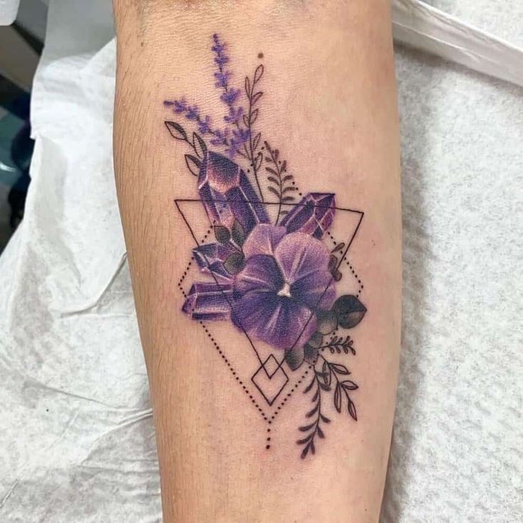 27 Lavender Tattoo Ideas : Fine Line, Bee, Rosemary, Black and Grey, Minimalist, Men and Women
