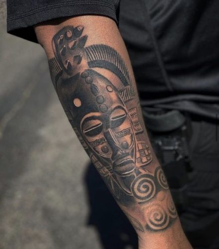 Explore Top 18 Afro Tattoo Designs of : Cultural Heritage Meets Modern Artistry