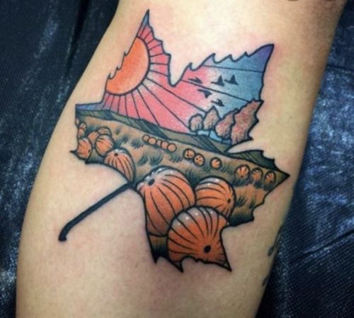 20 Fall Tattoo Designs