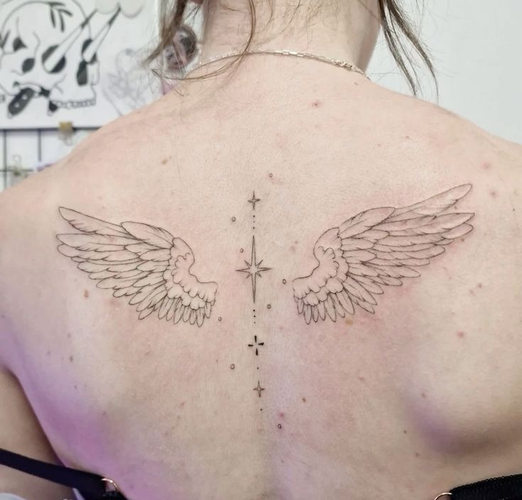 Wings Tattoo 28 Ideas: Stunning Angel, Phoenix, Icarus, Back, Arm & Chest Designs