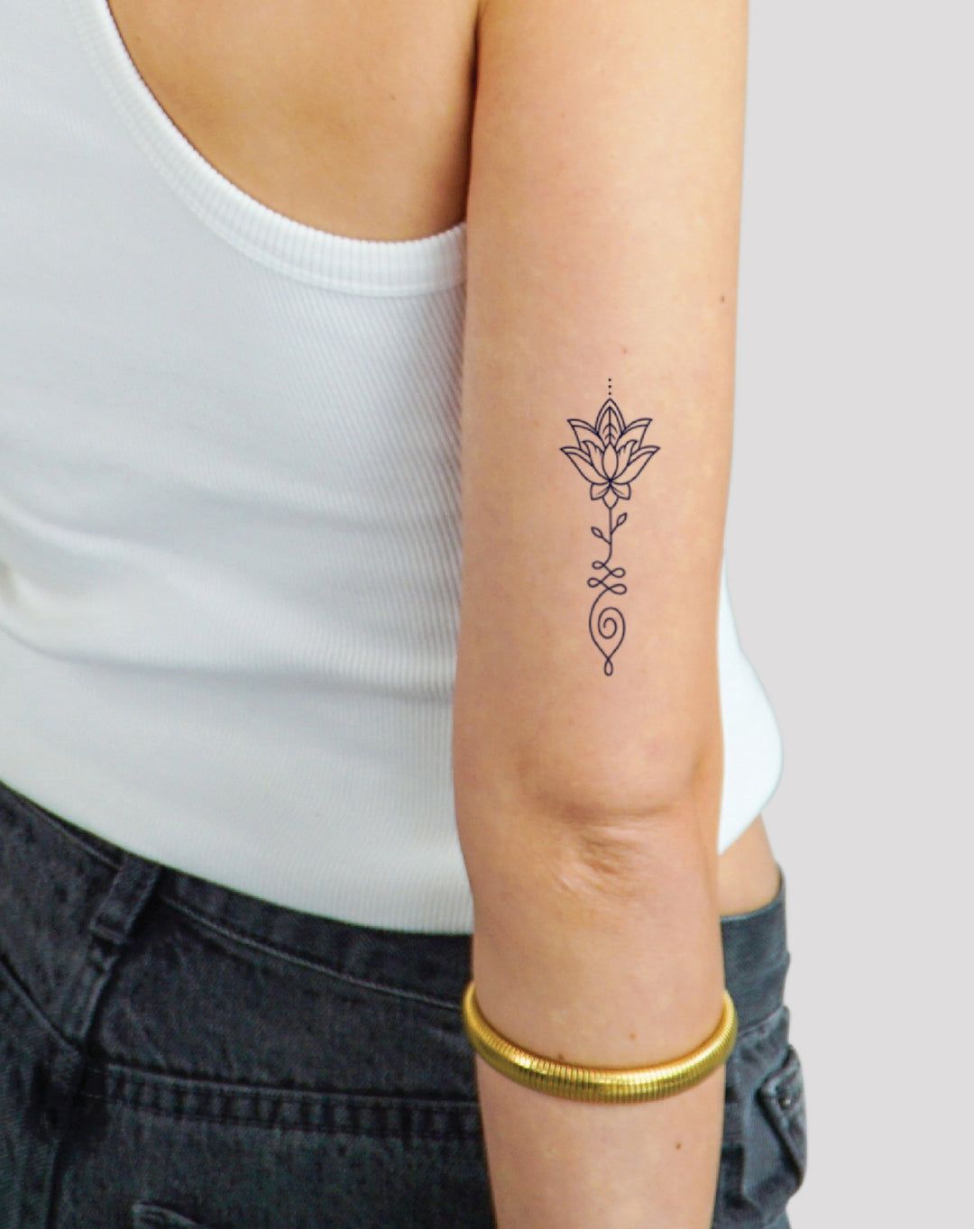 26 Unalome Tattoo Ideas with Lotus, Om and Spiritual Meaning Symbols