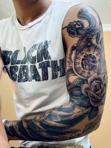 20 Snake Tattoos on Arm for a Bold Statement