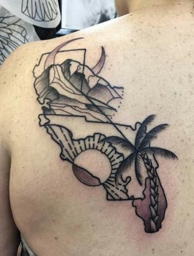 Embracing the Sunshine State: 17 Top Florida Tattoo Ideas for Men in