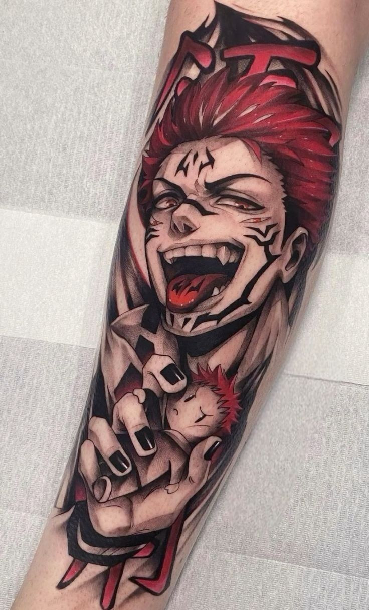 29 Unique Sukuna Tattoo Designs to Try on Your Arms, Hands, Face, Back, Legs, or Signified Parts in