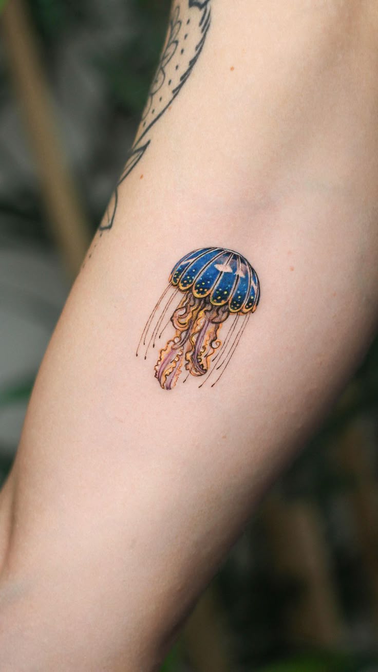 30 Jellyfish Tattoo Designs with Meaning and Style Flowing