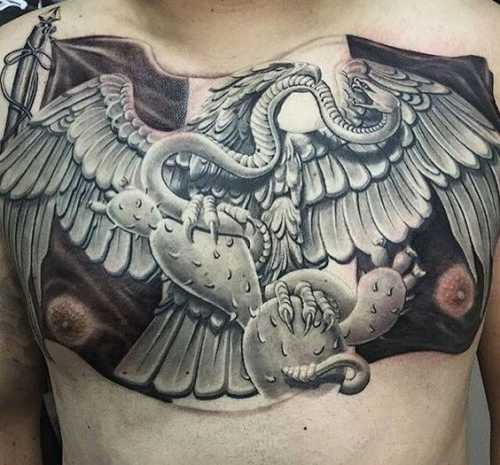 23 Mexican Eagle Tattoo Ideas