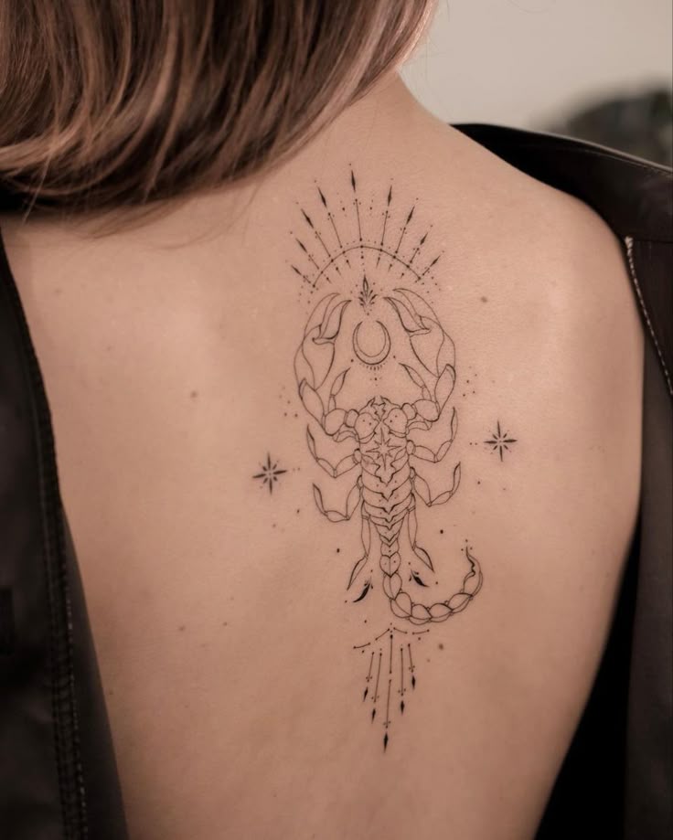 29 Scorpio Tattoo Ideas : Unique Designs with Traditional Styles and Feminine Aesthetic