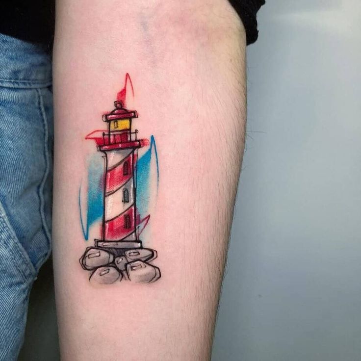 Check Out 29 Cool Lighthouse Tattoo Ideas for