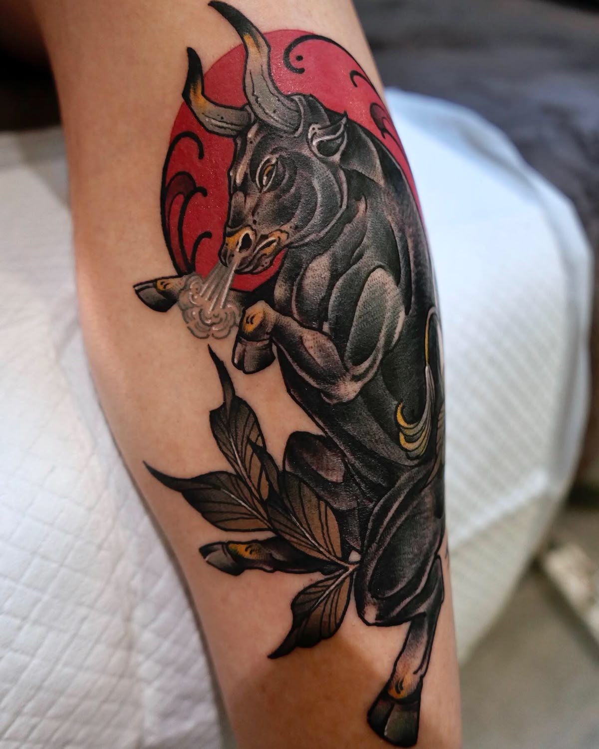 26 Bull Tattoo Ideas Powerful Designs for Men and Feminine Taurus Zodiac Styles