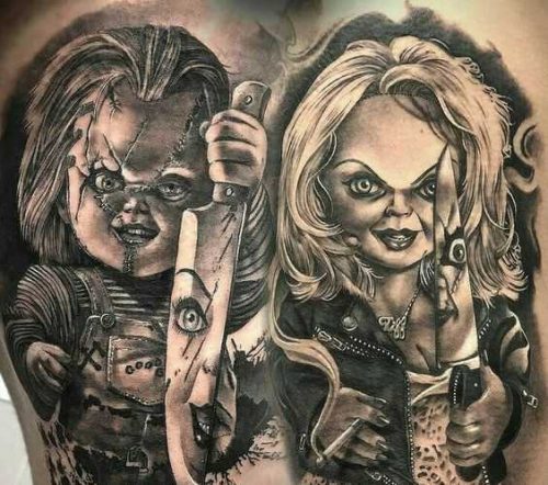 19 Chucky Tattoo Ideas: Embrace Fear with Playful Horror Ink