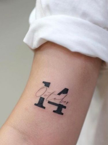 19 Date Tattoo Ideas for