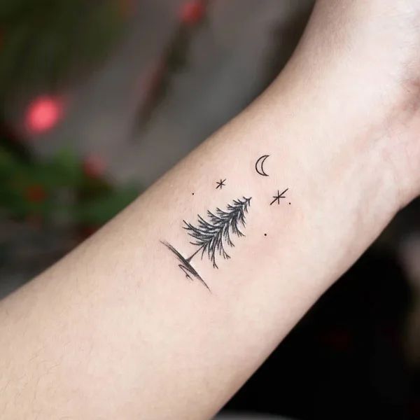 30 Pine Tree Tattoo Ideas: Quiet Symbols of Resilience, Place, and Peace