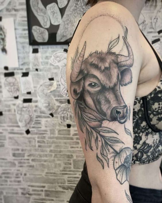 26 Taurus Tattoo Ideas That Perfectly Blend Power, Art, and Zodiac Energy