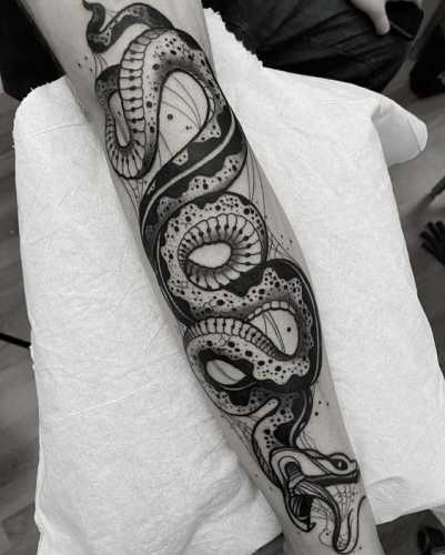 20 Unveiling the Snake Tattoo Sleeve