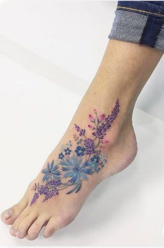 18 Unique Flower Ankle Tattoo Ideas: Stunning Designs for Nature Lovers