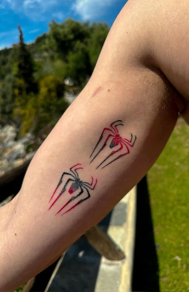 29 Spiderman Tattoo Ideas for Guys Best Arm, Leg, Chest, Back, Hand & Sleeve Designs