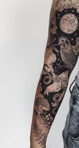 The Art of Ink: 20 Exquisite Tattoo Sleeve Filler Ideas for
