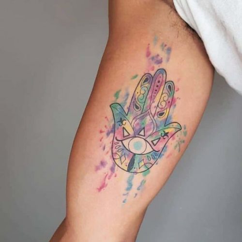 Discover 20 Unique Hamsa Hand Tattoo Designs for : Spiritual Symbols and Modern Art