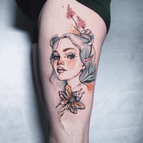 Explore Magical Elf Tattoos: Discover 20 Captivating Designs and Styles for A Unique Artistic Expression