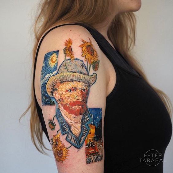 20 Ideas for Portrait Tattoos for Women in : Stunning Designs for Face, Back, and Shoulder