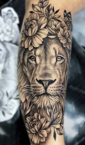 Lion Tattoo for Women: 20 Graceful and Empowering Designs