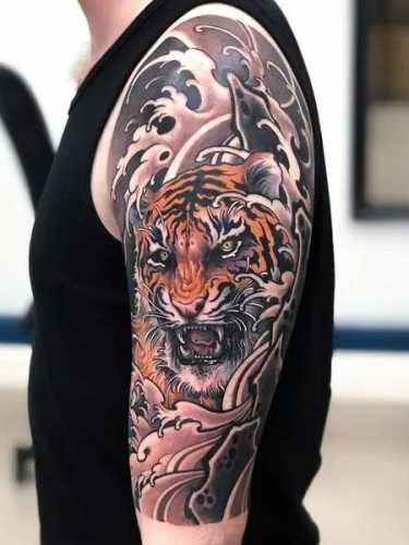 19 Tiger Head Tattoo Ideas