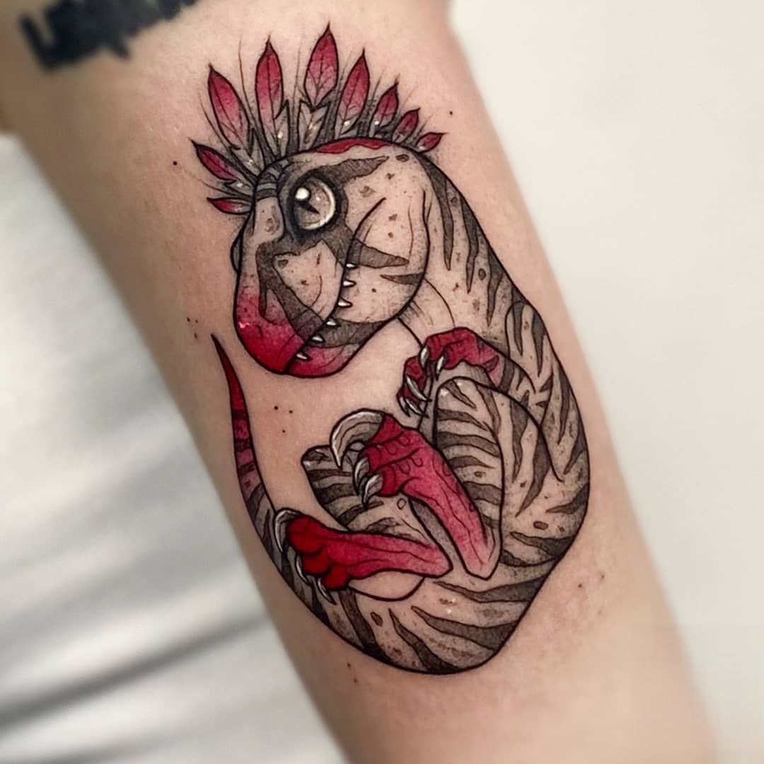 29 Dinosaur Tattoo Ideas Cute, Sleeve, Realistic, Fine Line, Flash, Neo Traditional, And More