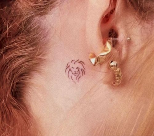 Neck Lion Tattoo: 17 Subtle and Striking Designs