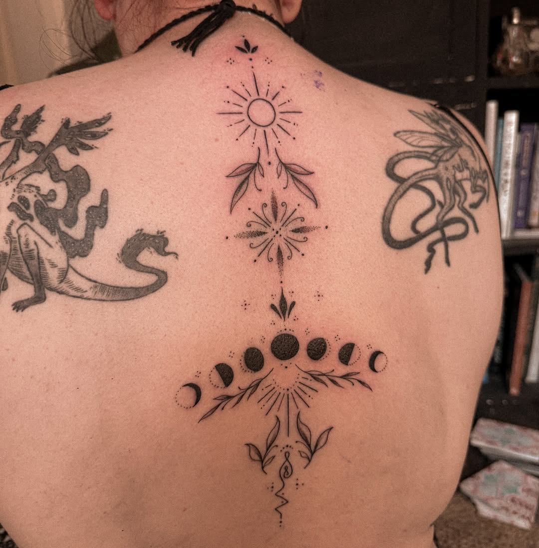 28 Moon Phases Tattoo Ideas Full of Symbolism and Style