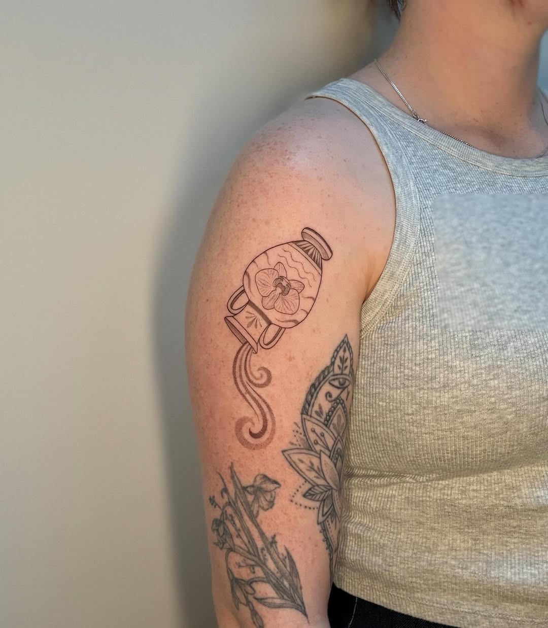 27 Aquarius Tattoo Ideas Unique For Men And Women | Constellation, Fineline, And Zodiac Designs