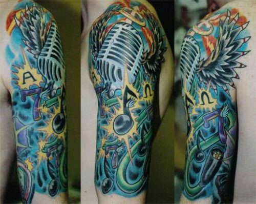 16 Full Color Tattoo Sleeve Ideas