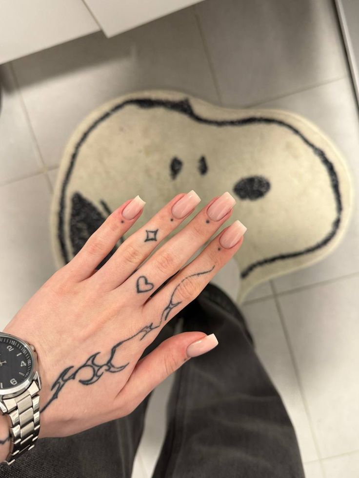 28 Alternatives Symbol Tattoo Ideas, Lettering Tattoo Ideas and Minimalistic Finger Tattoo Ideas