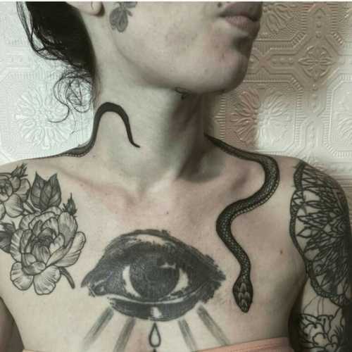 21 Snake Tattoo Neck Ideas for a Unique Touch