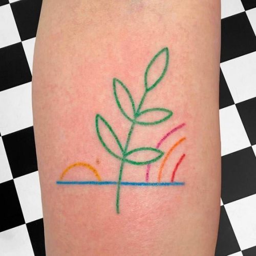 Embrace Hope and Healing with 17 Inspiring Rainbow Baby Tattoo Ideas for Moms and Dads in