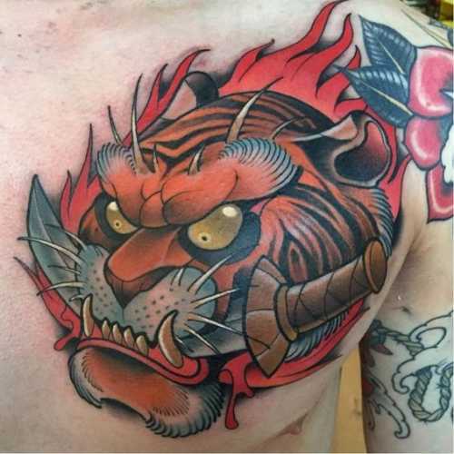 15 Japanese Tiger Tattoo Ideas