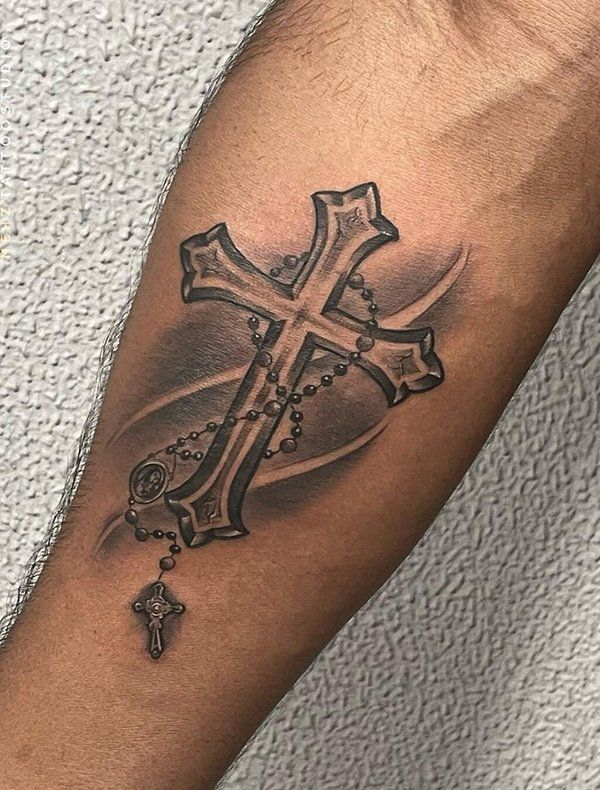 26 Unique Cross Tattoo Designs for : Ideas for Men & Women